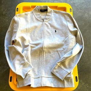 Polo, Ralph Lauren size large fleece baseball jacket
